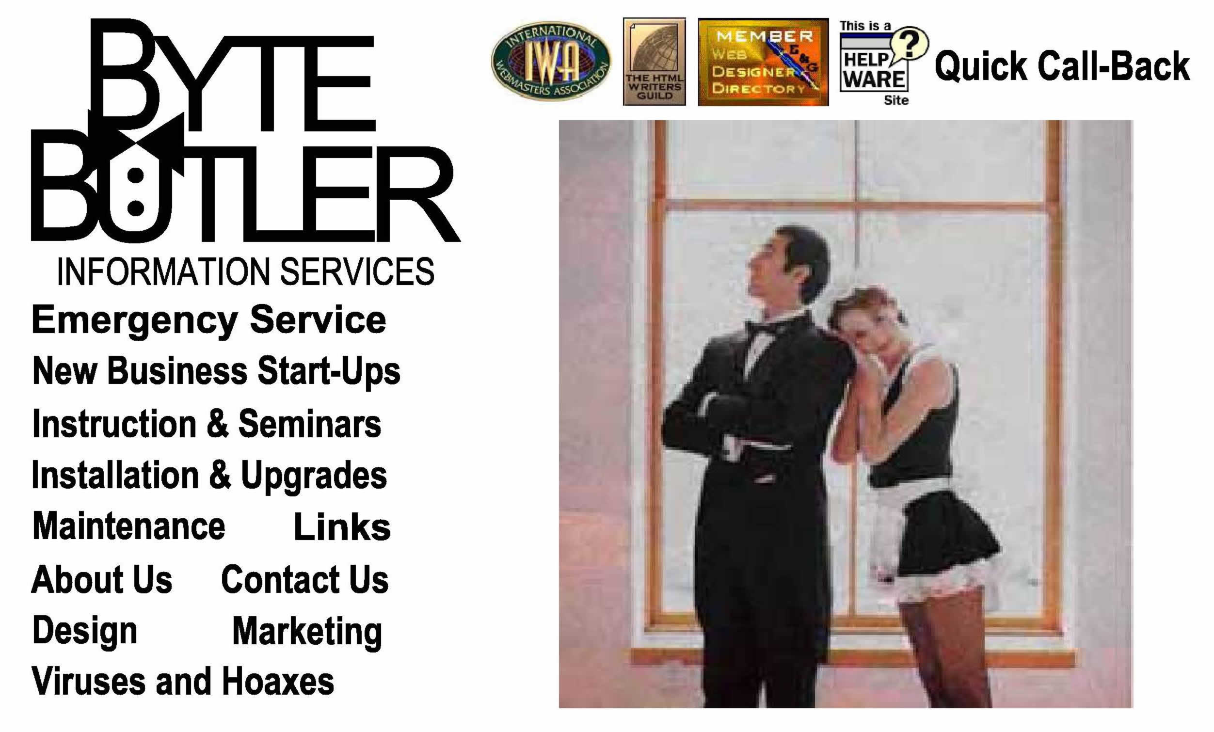 Alternate Byte Butler home page no-flash